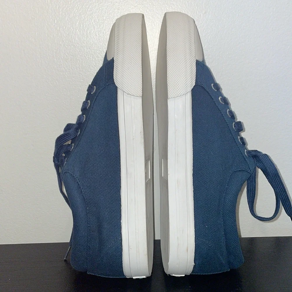 L.L. Bean Men’s Canvas Sneakers.  Top Siders.  Size 10.  Non marking soles.